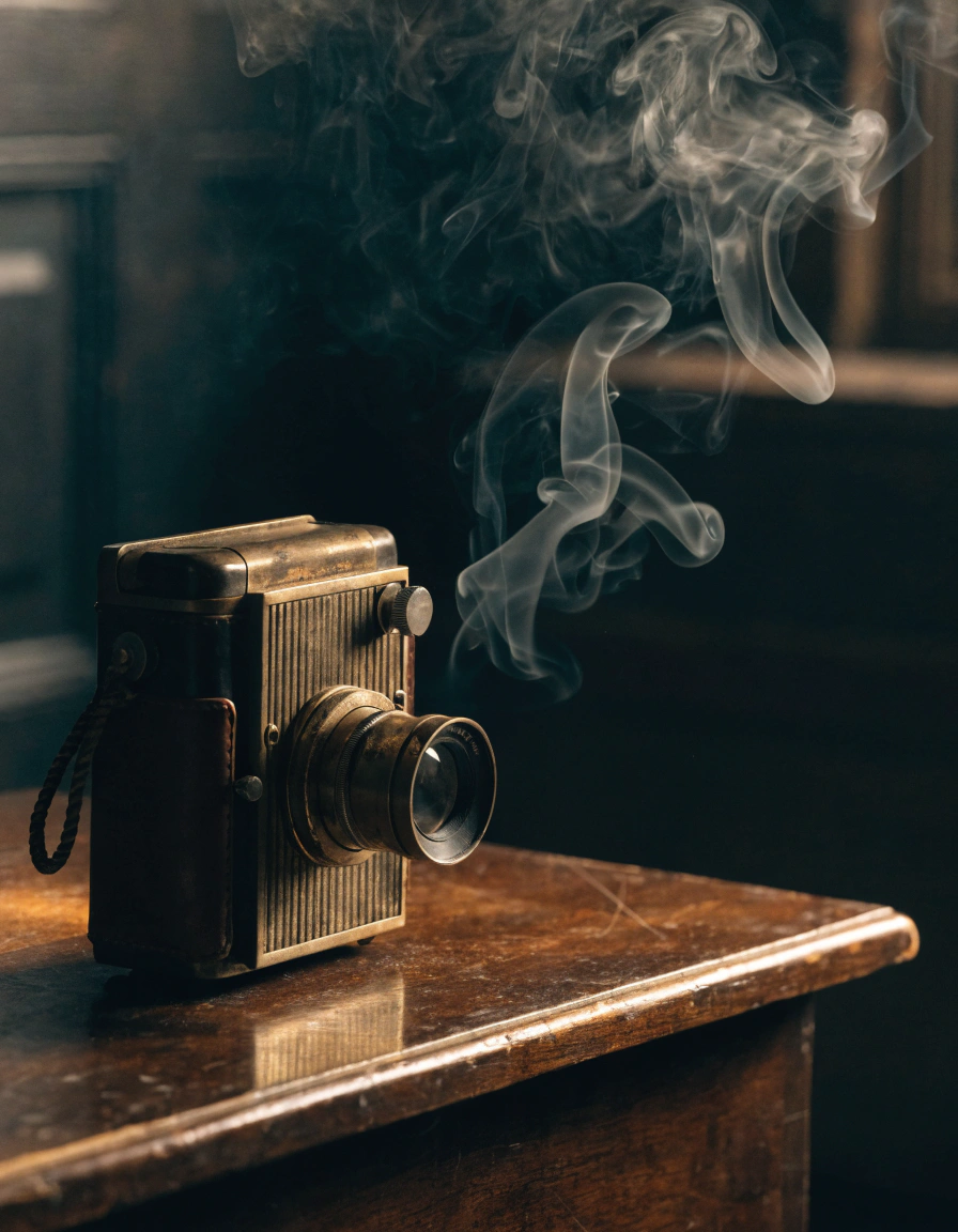 Appareil photo vintage  inspiration Peaky Blinders, méthode VIDA