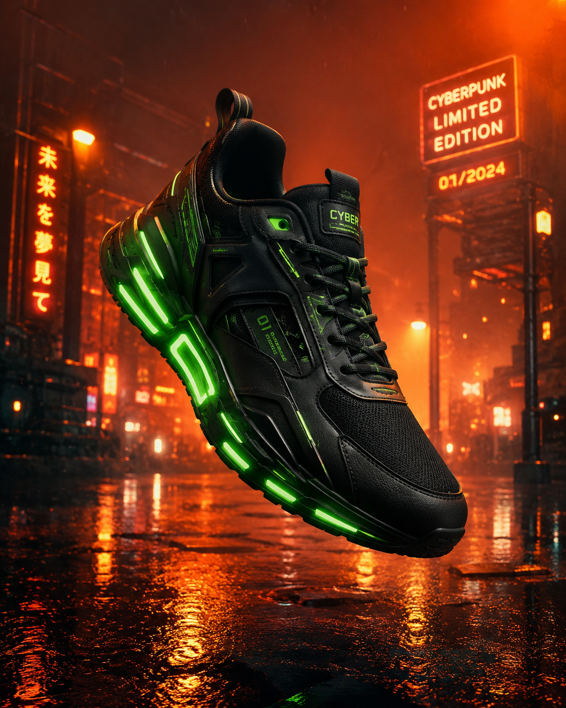 Sneaker premium  inspiration Blade Runner 2049, méthode VIDA